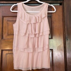 Ann Taylor Loft dressy tank/camisole